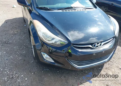 2013 Hyundai Elantra Gls from USA, damaged, VIN 5NPDH4AE0DH413573
